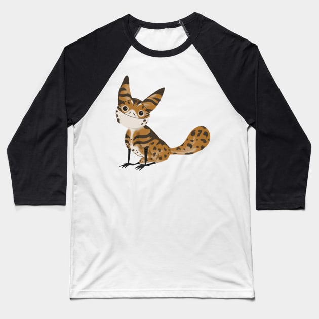 Loth Cat Baseball T-Shirt by DoodleSpork